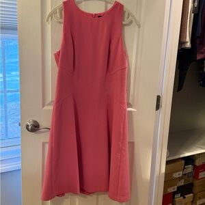 White House Black Market Pink Midi Dress